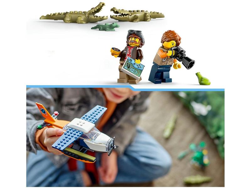 LEGO City Hidroavião Explorador da Selva 177 Peças 6+ 60425